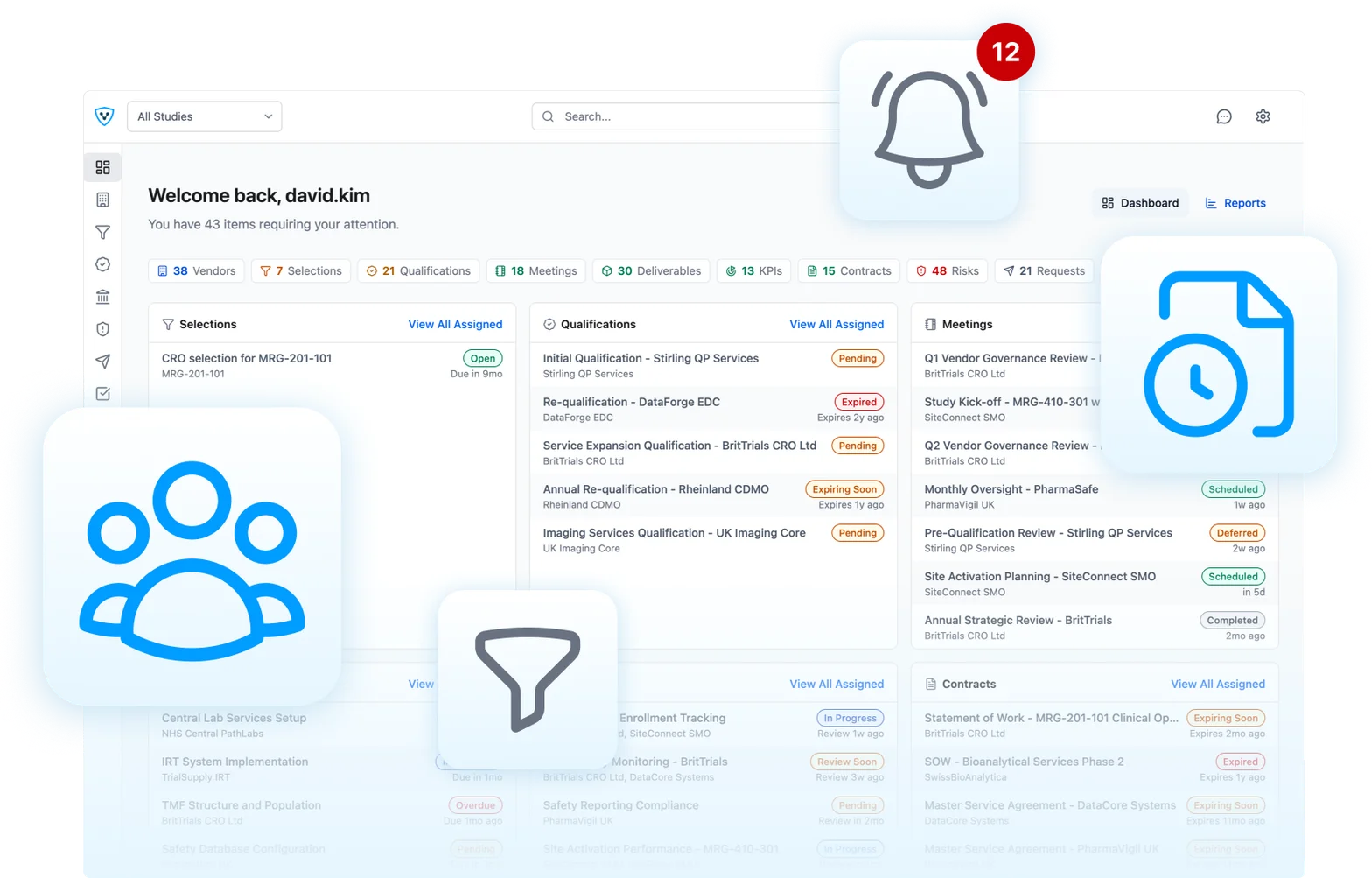 VendorVigilance Modular Architecture - Vendor Registry Central Hub